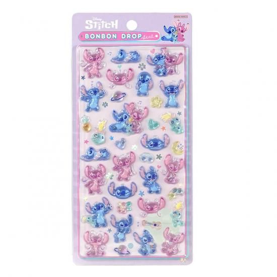 ネコポス対応】ボンボンドロップシール スティッチ＆エンジェル
