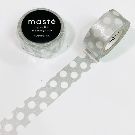 MARK'S(マークス) マスキングテープ・ベーシック シルバー/ドット MST
