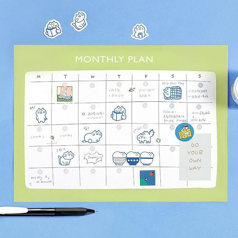 NOTE FOR×MATSUGODA 联名系列 ロールシール 4種セット XF6931