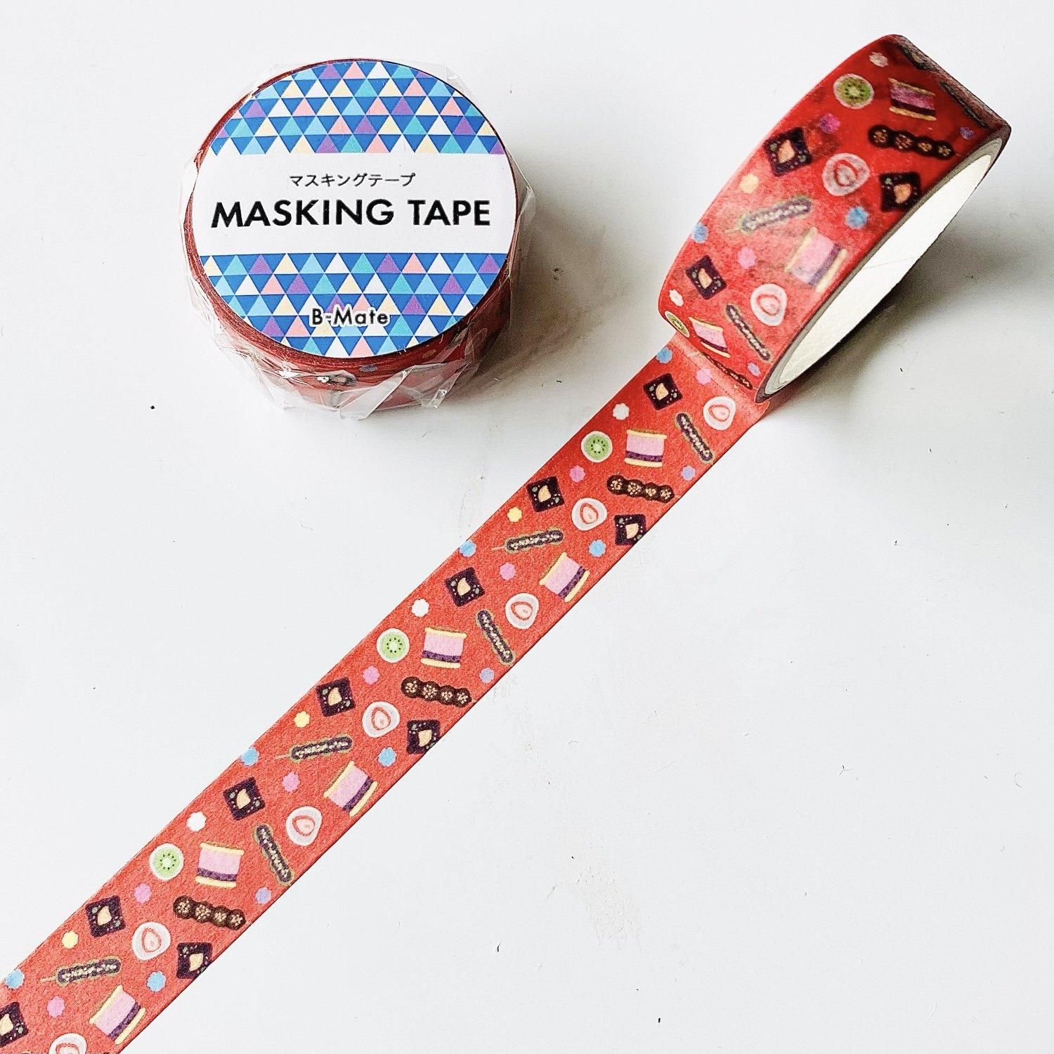 WORLD CRAFT(ワールドクラフト) マスキングテープ B-Mate 和菓子 YMK