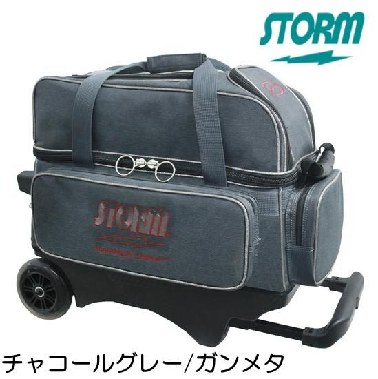 シックなデザインで、細部にこだわった2ボールキャリーバッグ