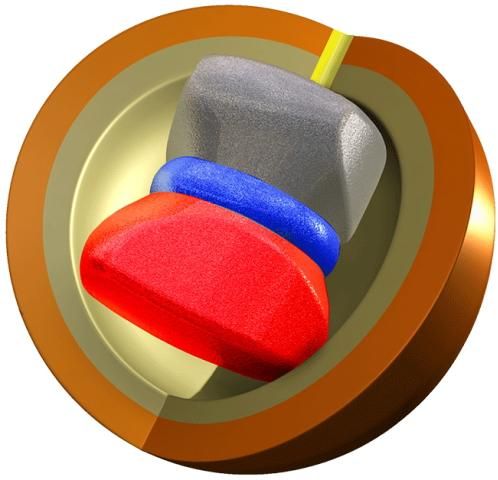 ダイナミックなコア形状が生み出す転がりと曲がりはストライクを量産