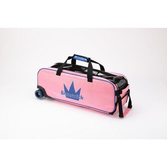 Brunswick ボウリング用キャリーバッグ ネイビー/ピンク Brunswick