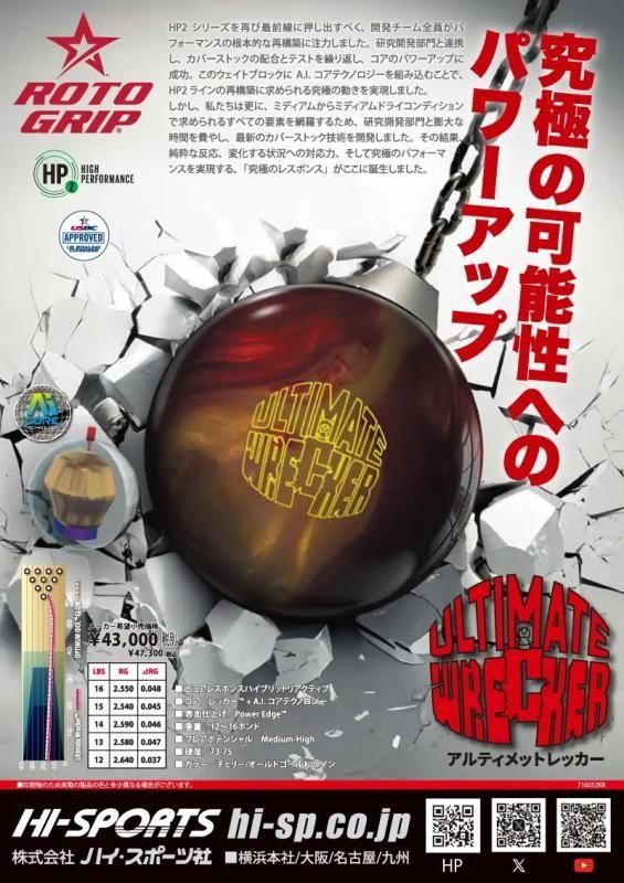 より大きなバックエンドリアクションを提供！ロトグリップ