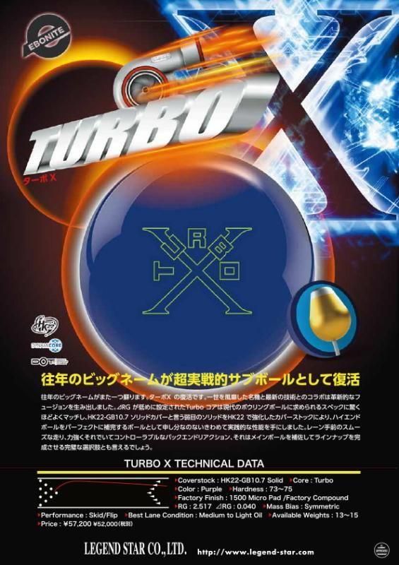 往年のビッグネームが超実戦的サブボールとして復活】エボナイト