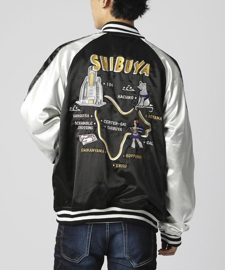 VANQUISH SHIBUYA SOUVENIR JACKET(スカジャン×MA-1)[VJJ030]