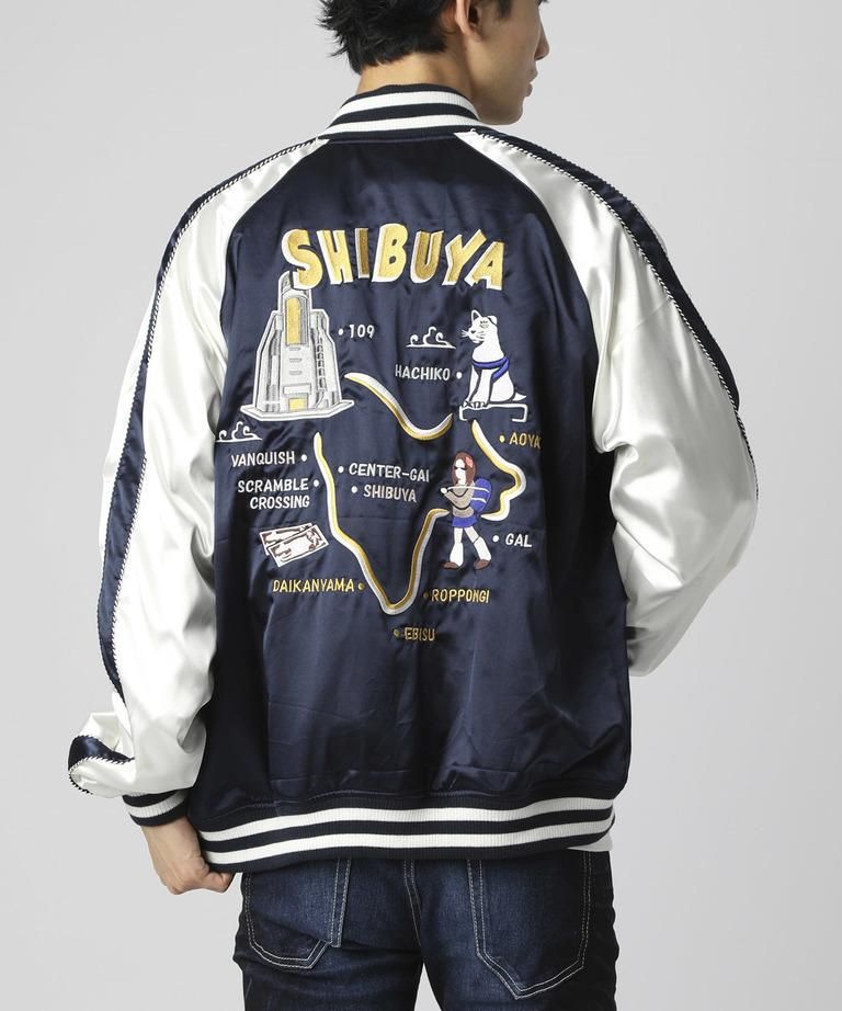 VANQUISH SHIBUYA SOUVENIR JACKET(スカジャン×MA-1)[VJJ030] NVY