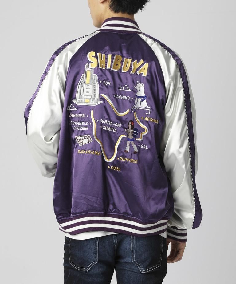 VANQUISH SHIBUYA SOUVENIR JACKET(スカジャン×MA-1)[VJJ030] PPL