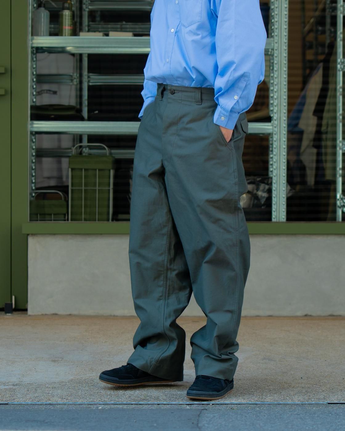 TUKI * 0182 Field Trousers * Sage Green | public