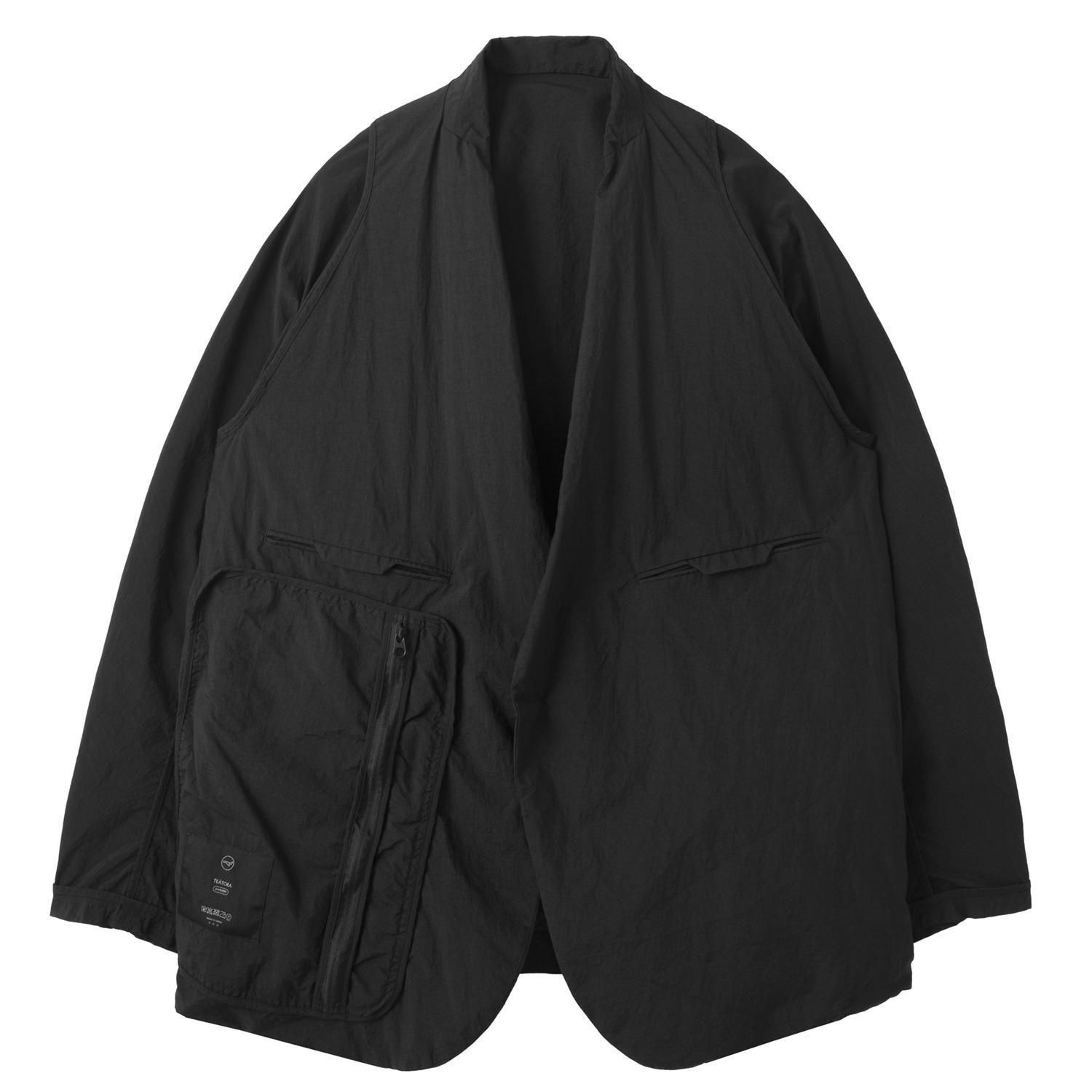 TEATORA * WALLET JACKET PLUS PACKABLE * Black | public