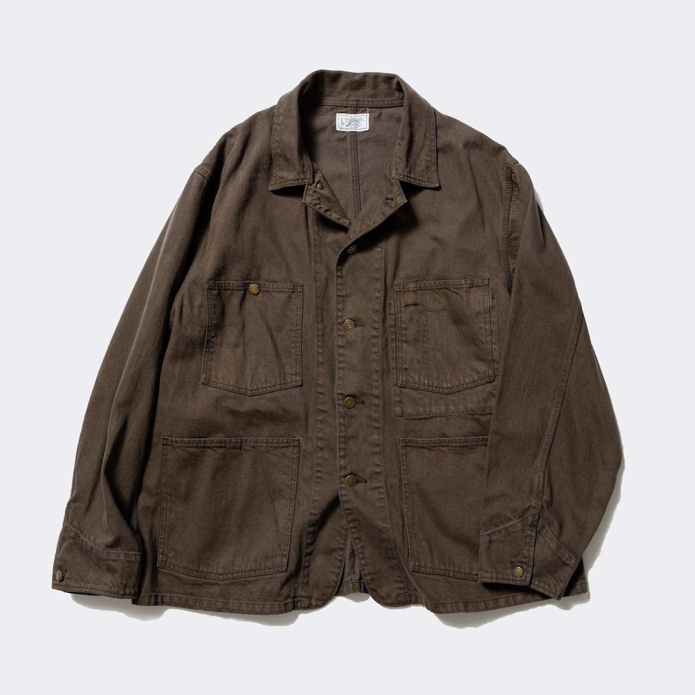 Unlikely * Unlikely Chore Jacket Color Denim * Brown Wash | public