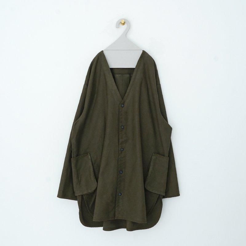 PORTER CLASSIC / MOLESKIN NO COLLAR SHIRT JACKET dieci｜online shop