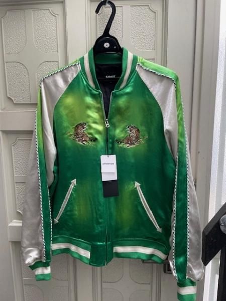 Schott スカジャン | レーヨン エイジングジャケット - ミリタリー