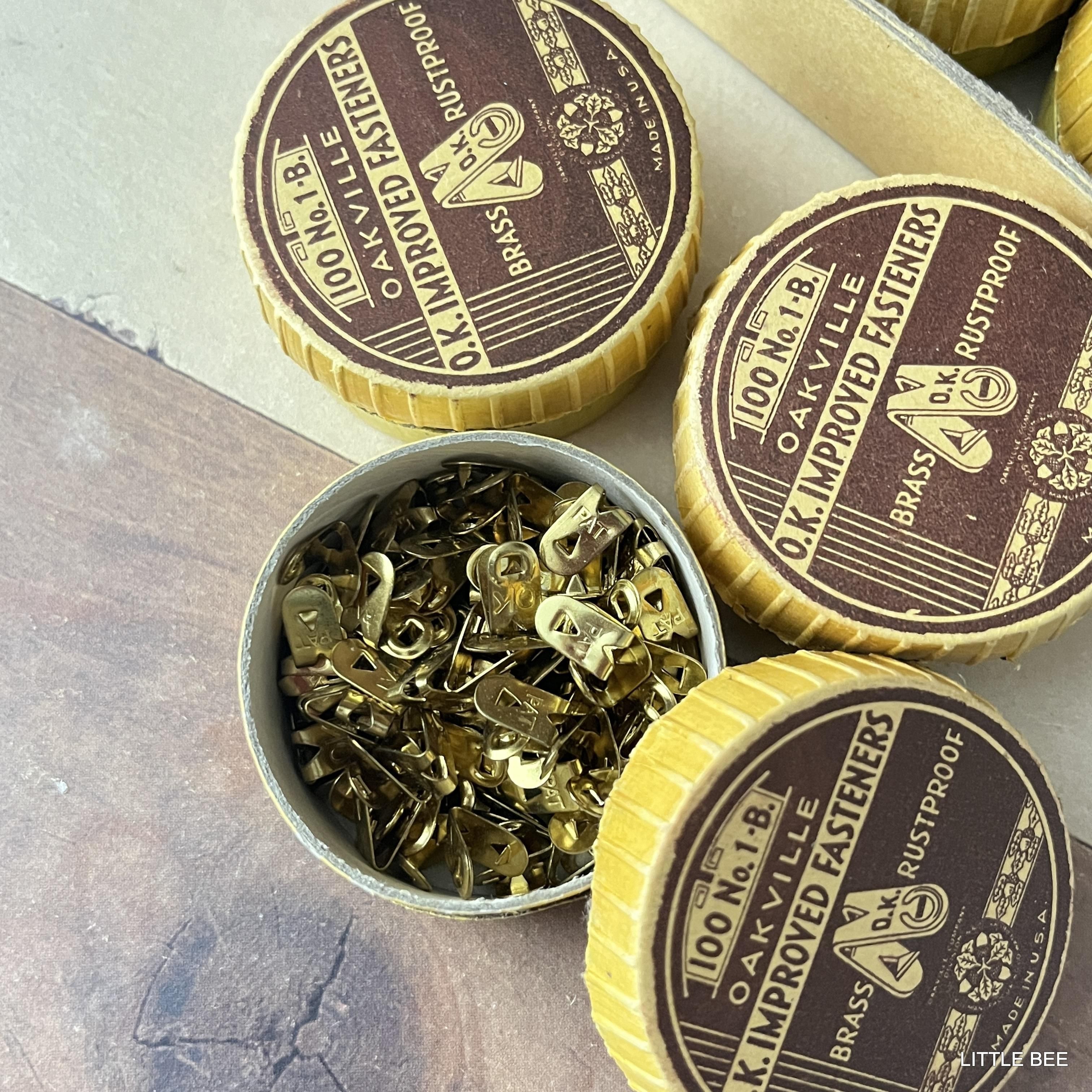 R-1512 ヴィンテージペーパークリップ 真鍮 - LITTLE BEE リトルビー