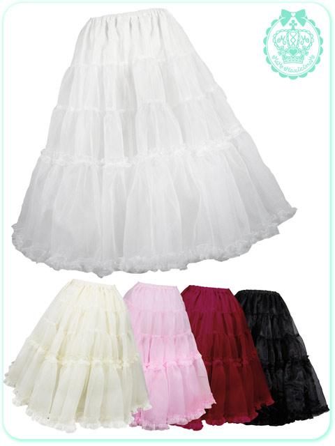 ミドルロングロング 丈、ロイヤルクラシックパニエ ロリータ ゴスロリ