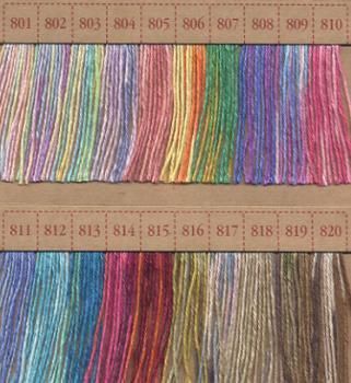 フジックス MOCO（モコ） グラデーション 801～820 通販｜手芸の店 も