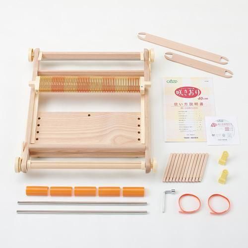 クロバー 手織り機 咲きおり 40cm 30羽セット 57-950 通販｜編み物用品