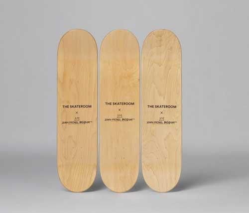 バスキア アーティストコラボ 3◇「Jean-Michel BASQUIAT x スケボー