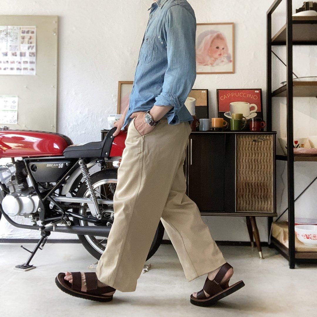 Officer Trousers | Workers - マメチコ Fashion and Vintage通販