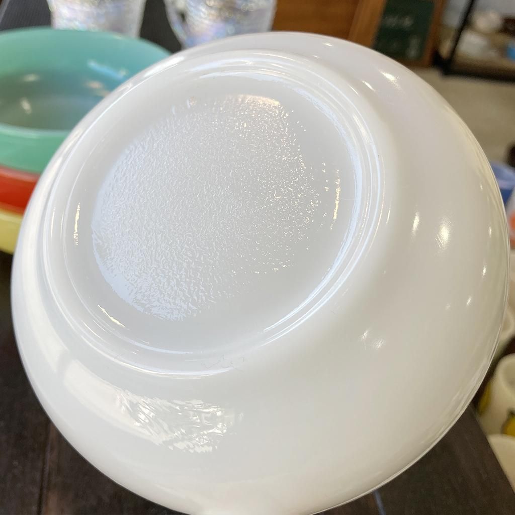 フレンチキャセロール白 1917～1983年製造 Glasbakeグラスベイク（S