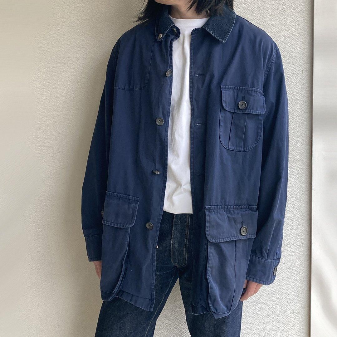 1990年代イタリア製ハンティング ジャケット POLO RALPH LAUREN Faded