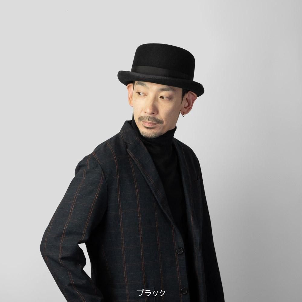 EDHAT(エドハット) 日本製 ウールフェルト ロークラウン シルクハット