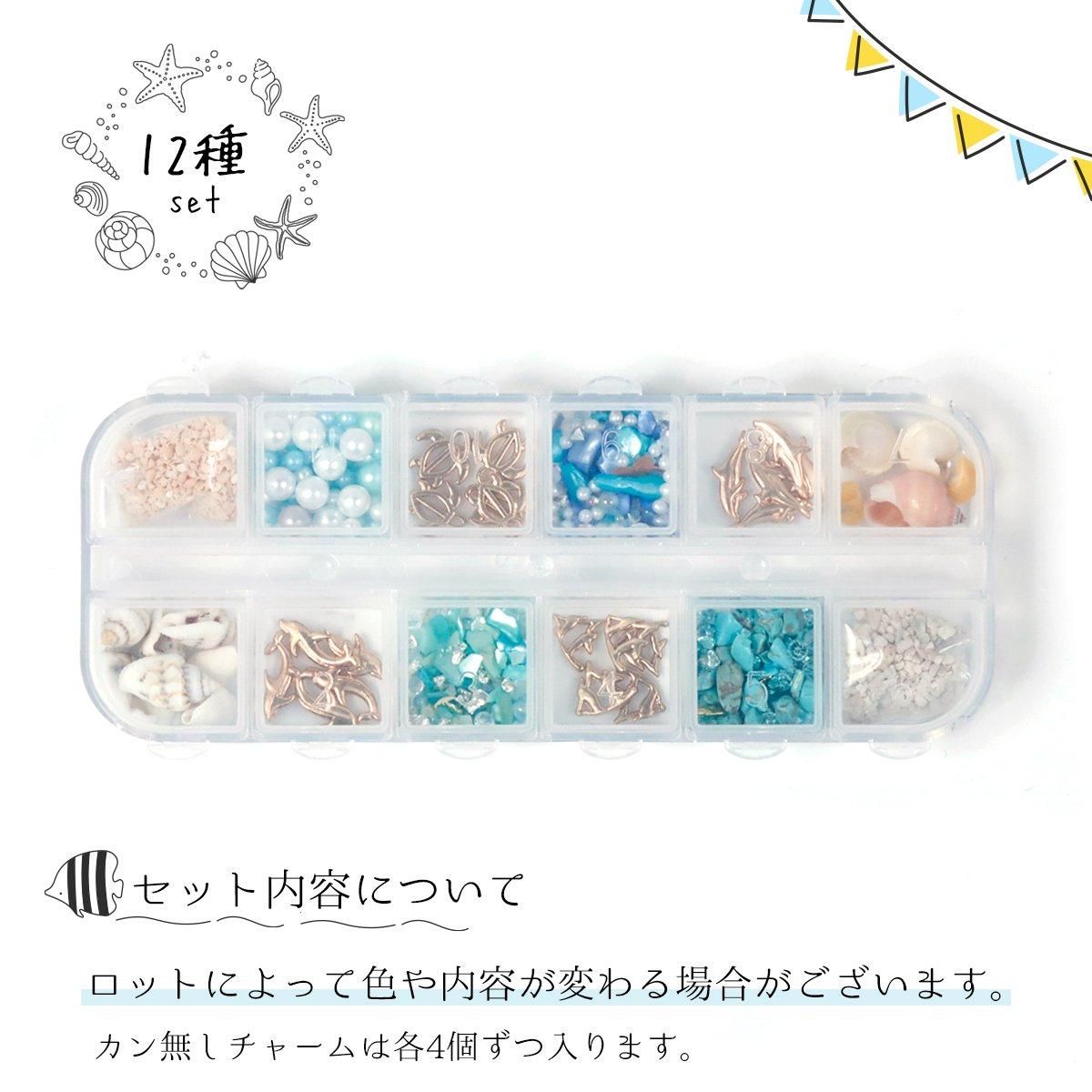海パーツ＆海素材だけBOX マリン作品完璧セット♪- 手作り雑貨屋