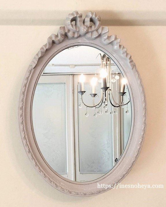 シャビーシック、大きめの素敵なフレンチアンティーク調オーバル