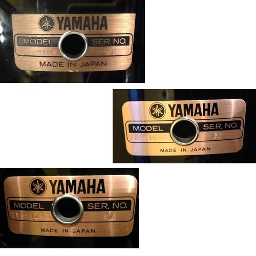 中古】YAMAHA / 80's YD9000R&RG混合8.10.12.15.16TT&22BD SET【送料