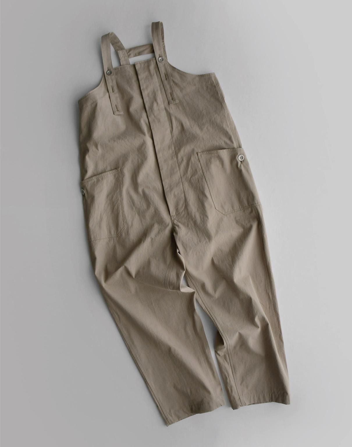 holk deck overall khaki