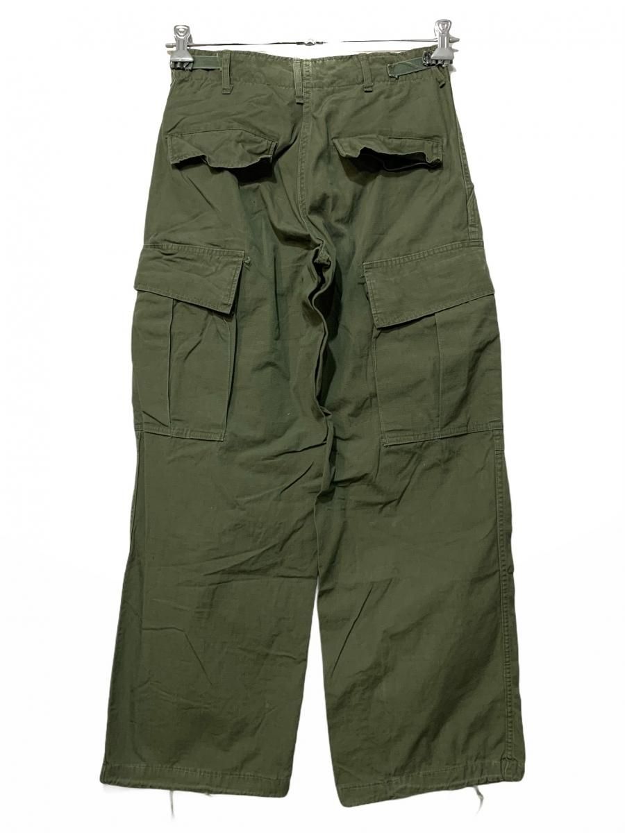 69年製 US ARMY Jungle Fatigue Pants 4th オリーブ XS-SHORT 60s 米軍