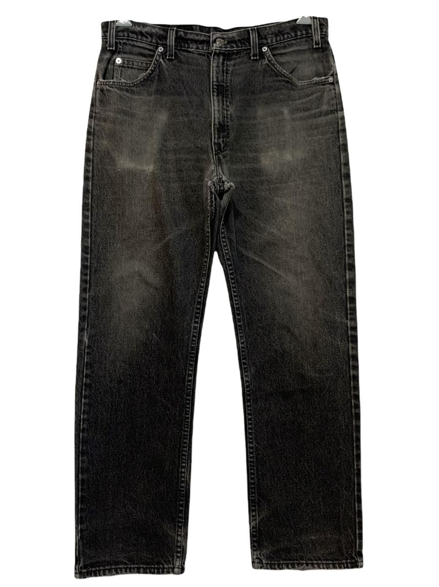 USA製 90s Levi's 505 Black Denim Pants 黒 W35×L29 リーバイス Levis