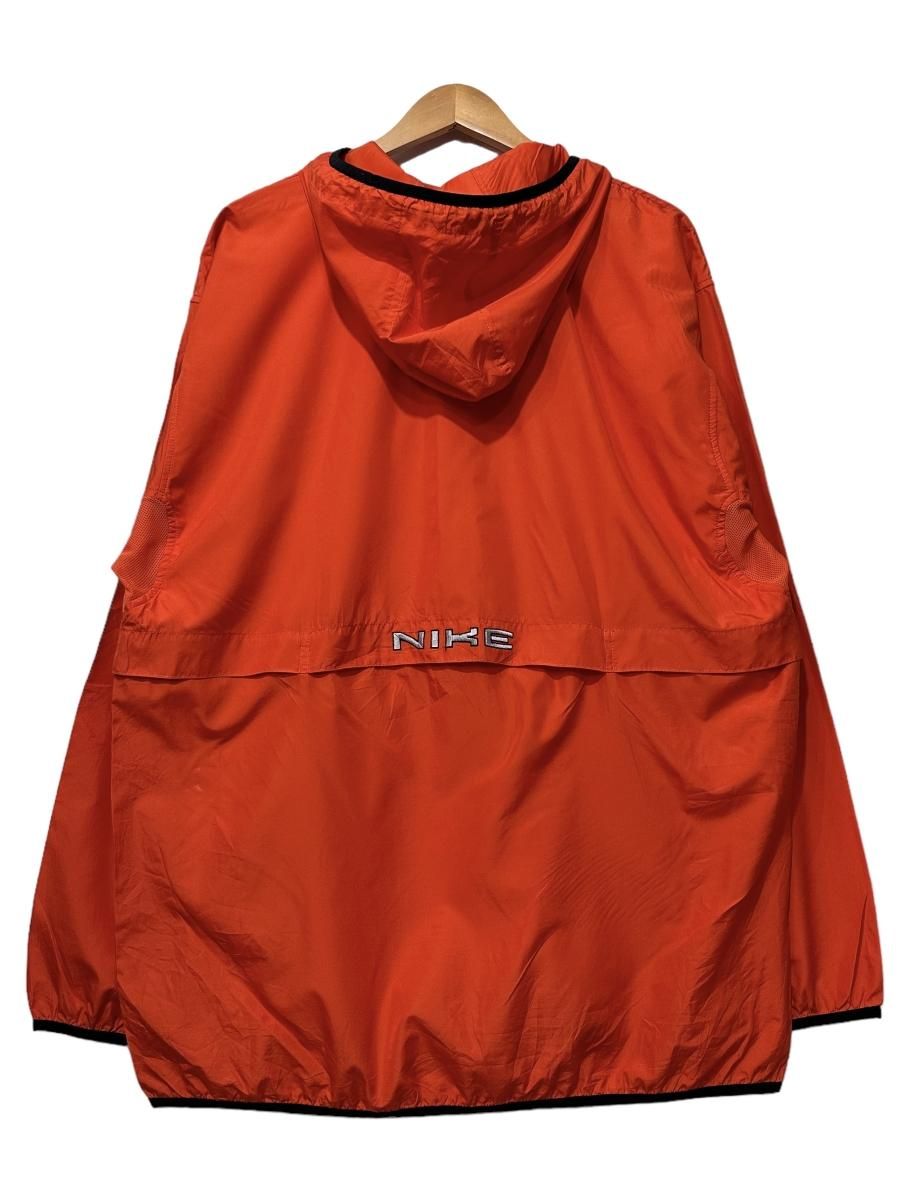 01年製 NIKE Polyester Anorak Parka オレンジ XL 00s ナイキ