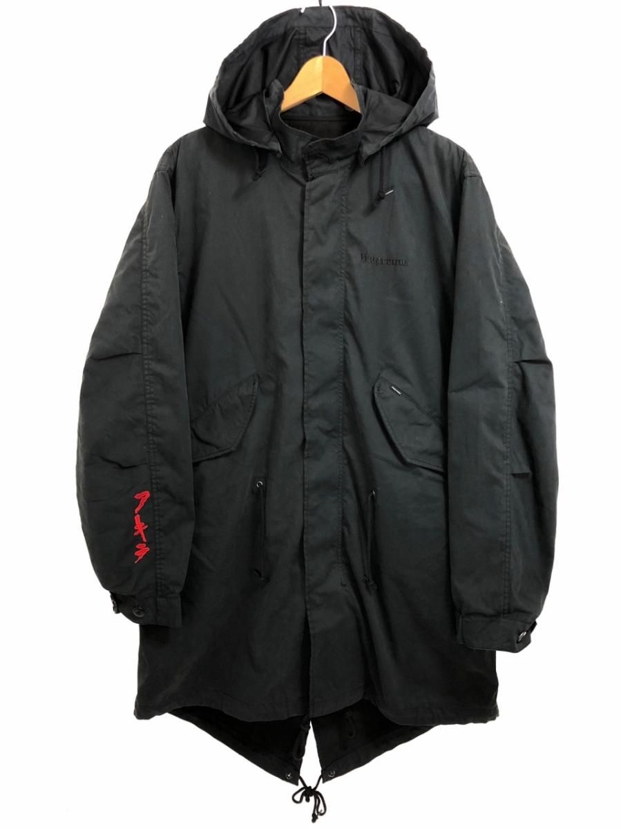 17AW SUPREME × AKIRA Fishtail Parka (BLACK) M シュプリーム アキラ