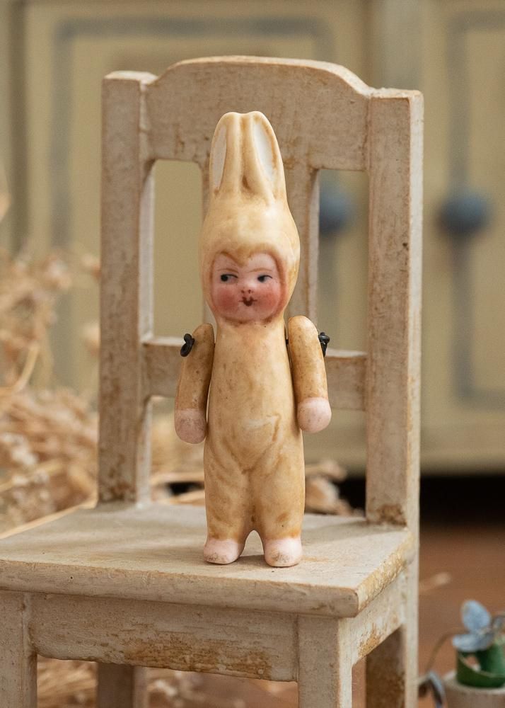 とってもおチビちゃん ウサギ ビスクドール ドイツアンティーク 2026年