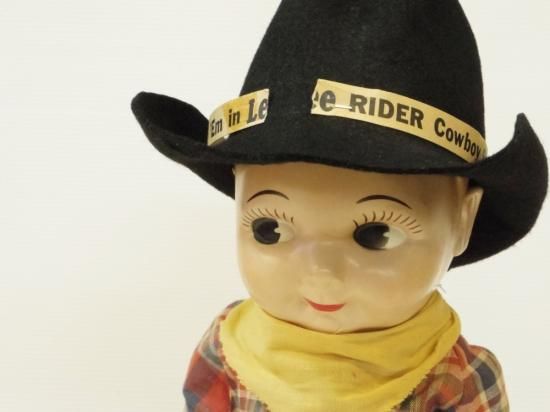 即納！1950年代のbuddy lee ビンテージ バディリー 人形 カウボーイ