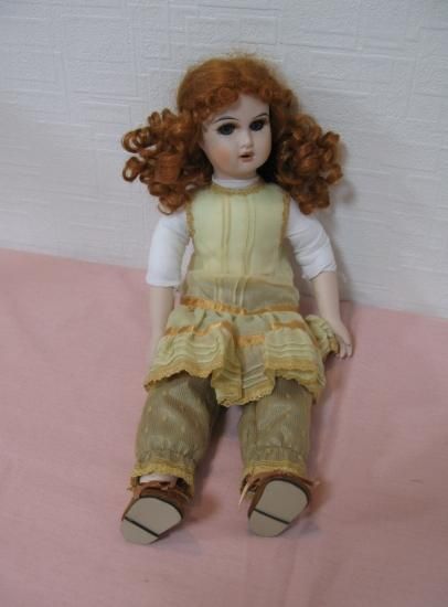 即納！ Mundia ビスクドール Christine et Cecile フレンチ 42cm