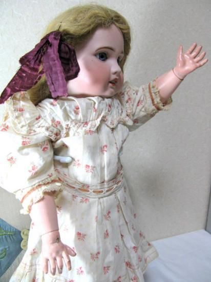 アンティーク ビスクドール SFBJ Jumeau ジュモー9号 オールORG 52cm