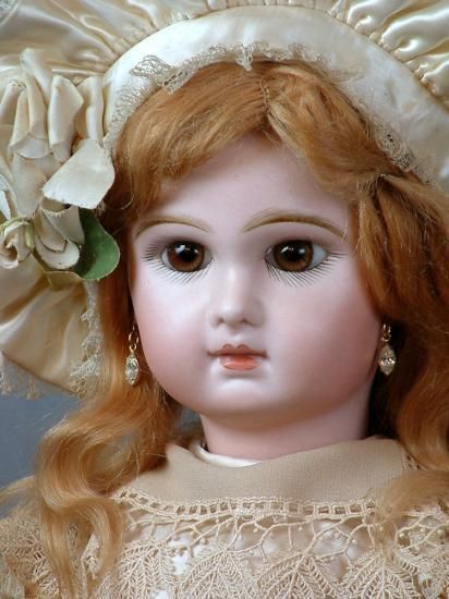 即納 アンティーク ビスクドール Jumeau テート ジュモー クローズド