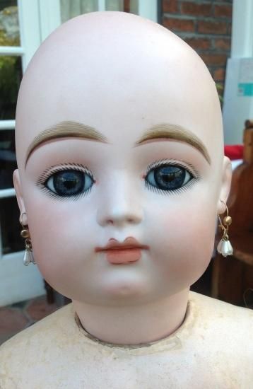 即納！ 超希少 大きなフランス人形 アンティーク ビスクドール