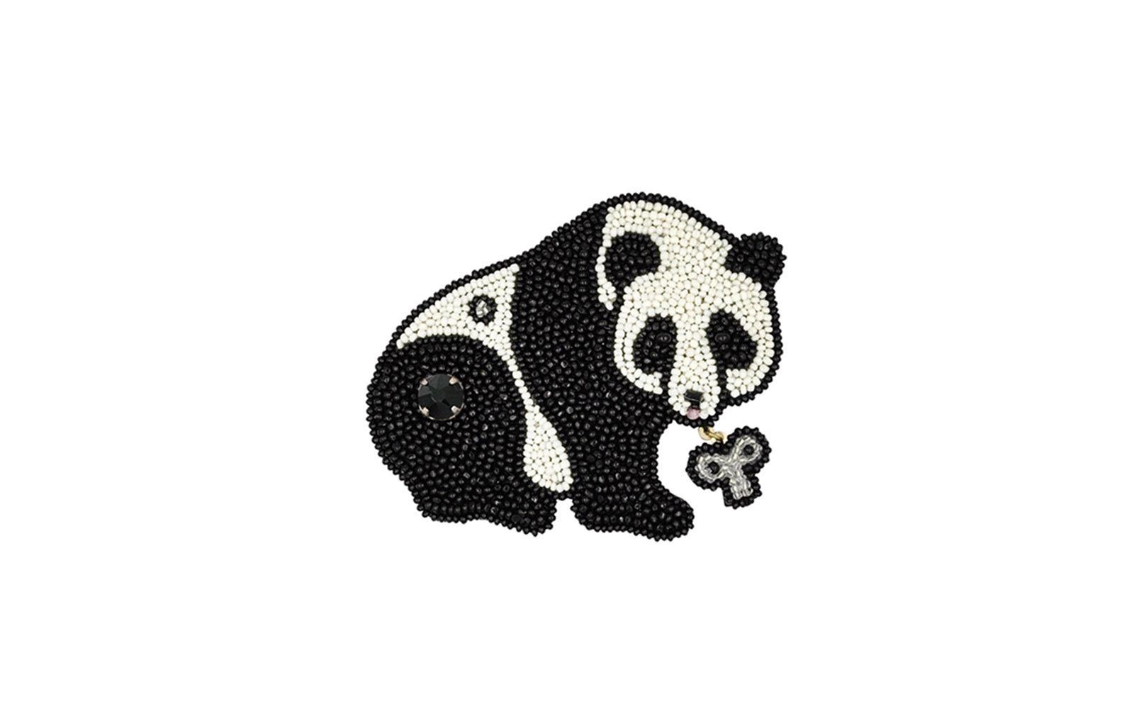 パンダ ブローチ - WEB SHOP | maison des perles｜メゾン・デ・ ペルル
