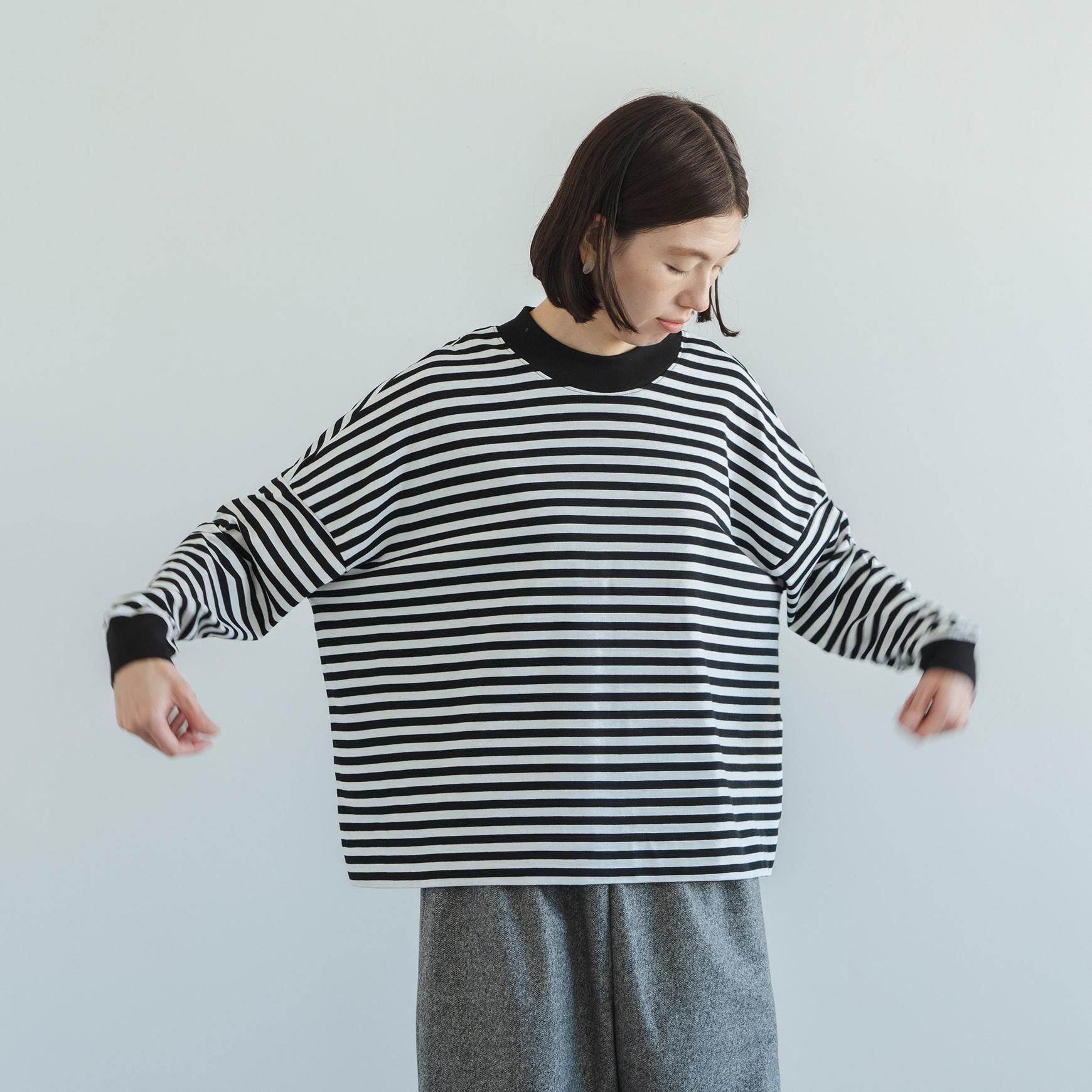 pot and tea（ポットアンドティー）｜スクエア長袖Tシャツ