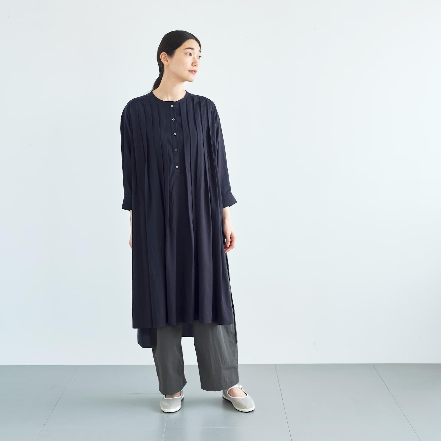 āta（アタ）｜one piece 2. / ネイビ - ファッション - ワンピース
