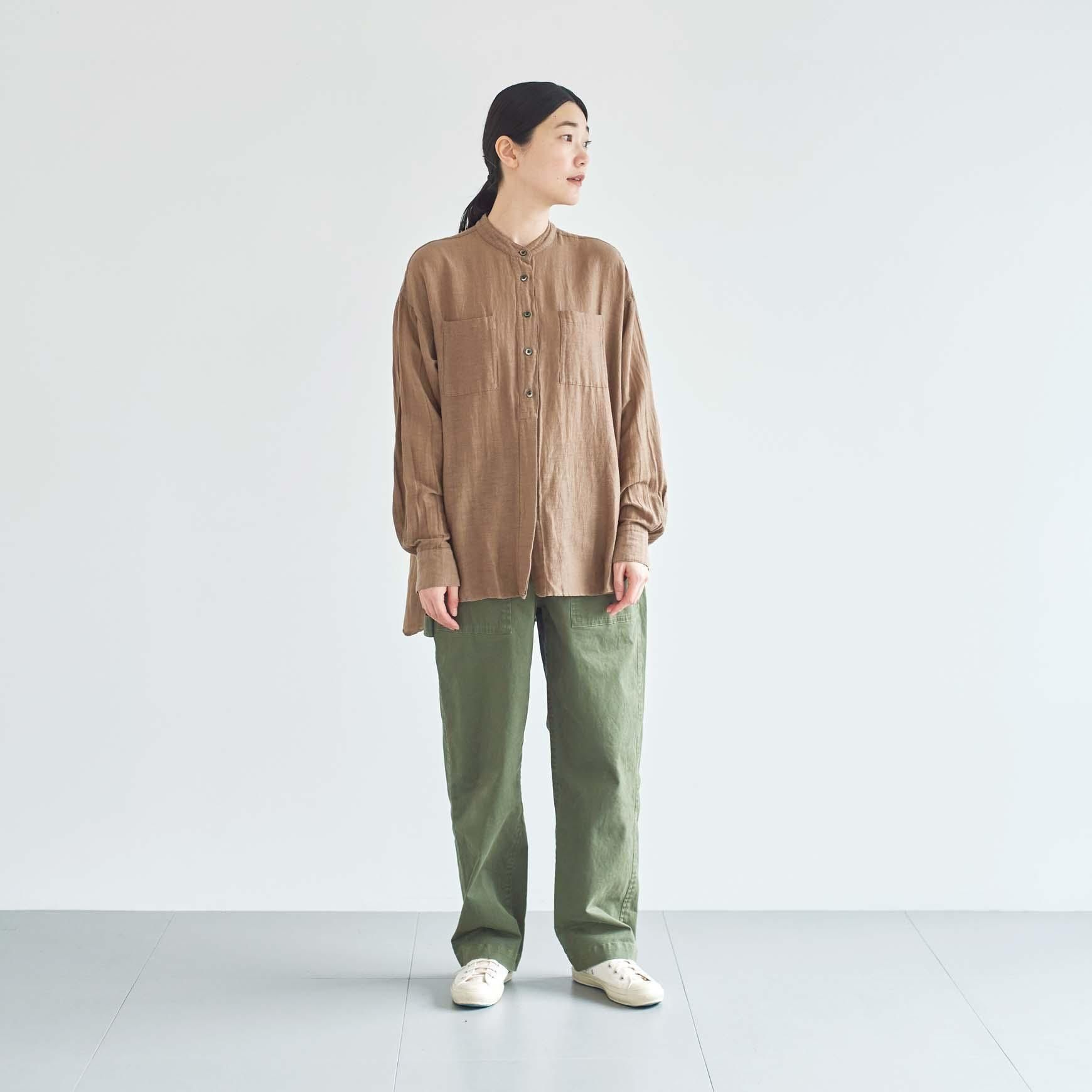 HAU（ハウ）｜stand collar shirts 