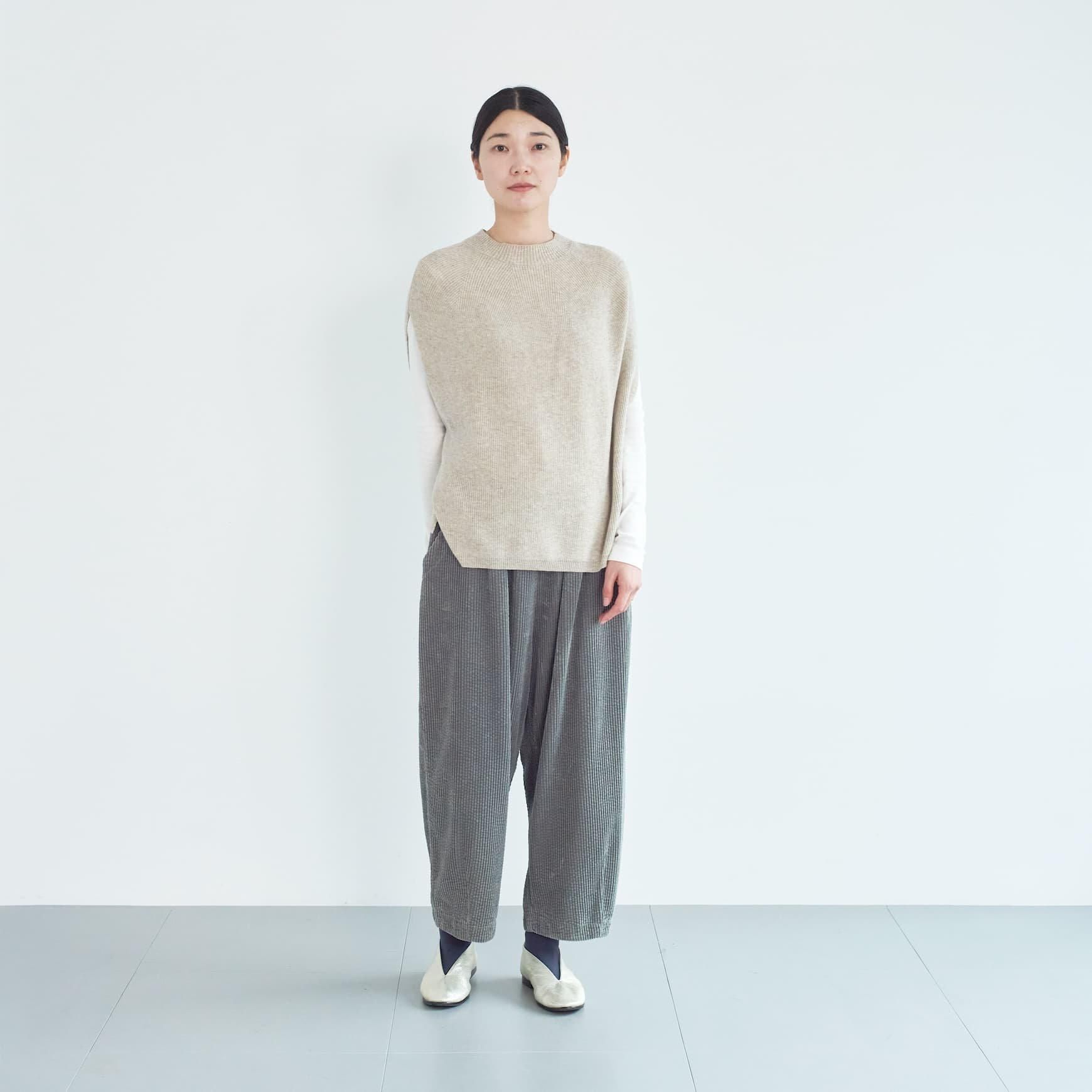 HAU（ハウ）｜knit vest 