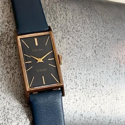 SEIKO Venus（セイコーヴィーナス）黒文字盤 Dead Stock -JeJe PIANO