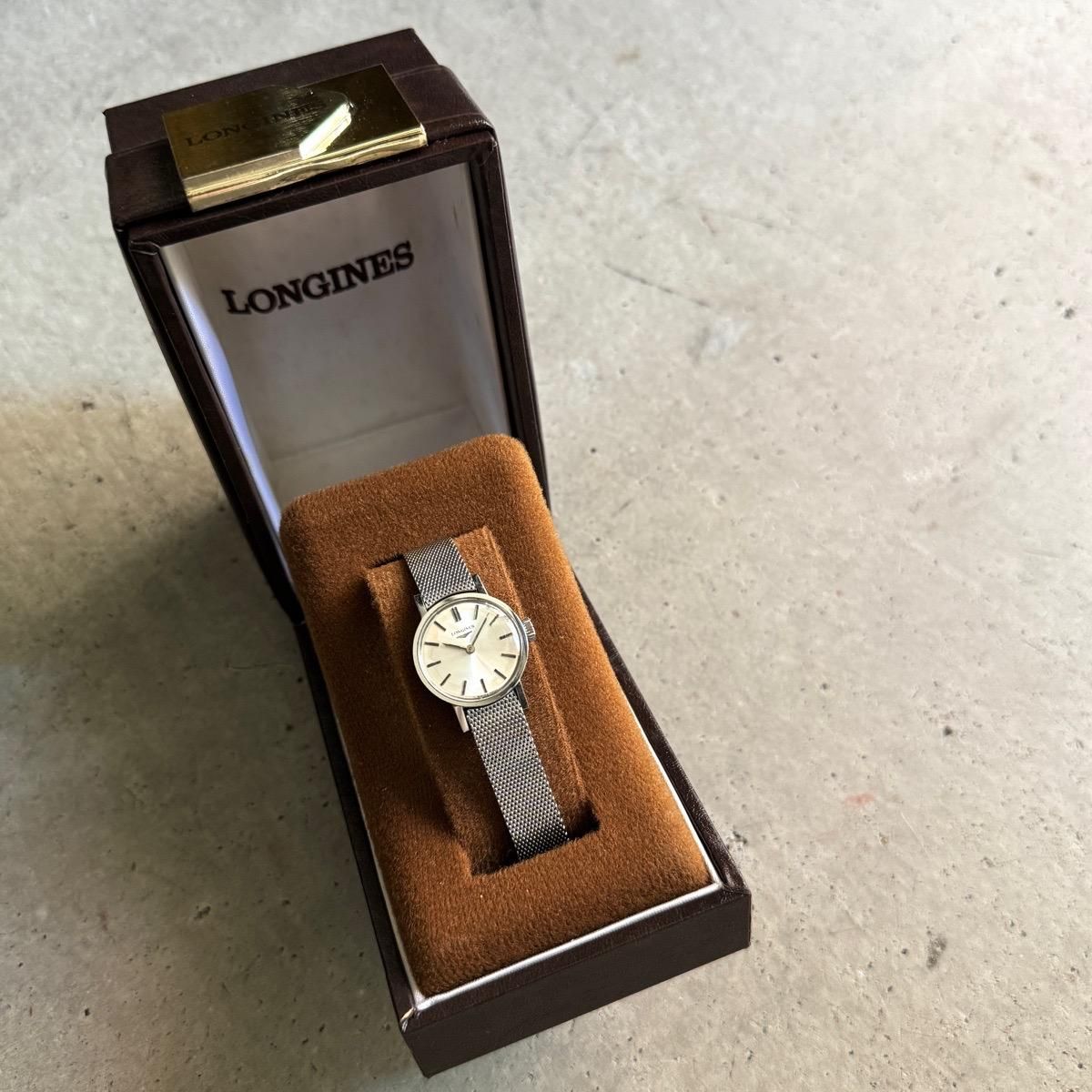 18金Longines シルバー メッシュバンド 時計 楽天市場】メッシュ