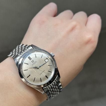 OMEGA SEAMASTER（オメガ シーマスター）SS デイト付 純正7連ライス