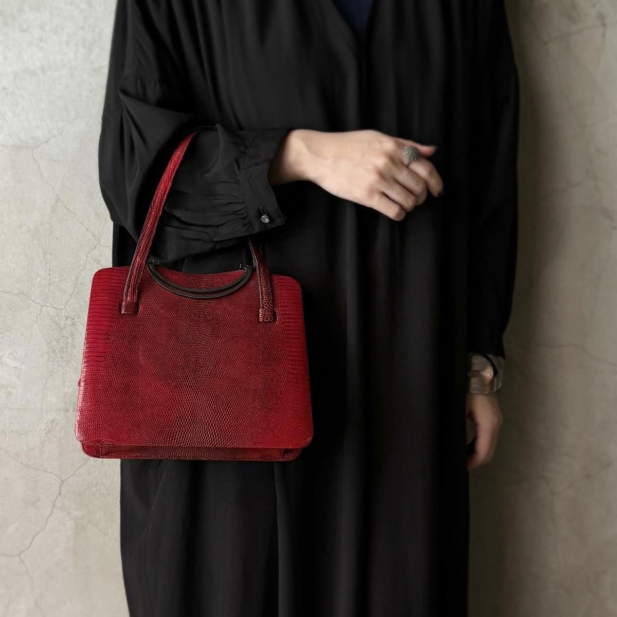 ヴィンテージ リザード革バッグ（Vintage Lizard Leather Bag