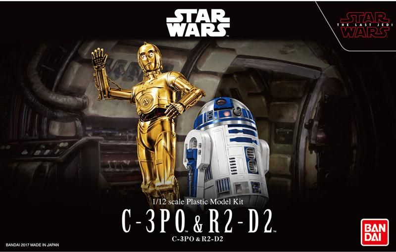 1/12 C-3PO & R2-D2 スターウォーズ プラモデル